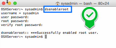 dsenableroot